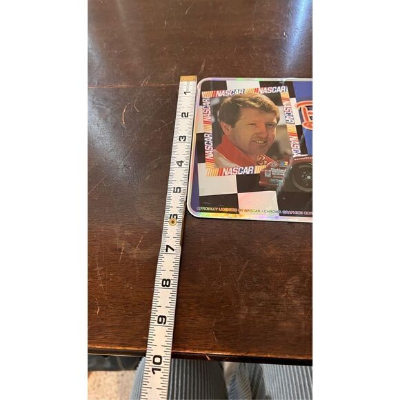 VINTAGE BILL ELLIOTT 1990'S #11 CHROMAS GRAPHICS METAL LICENSE PLATE - Picture 7 of 7